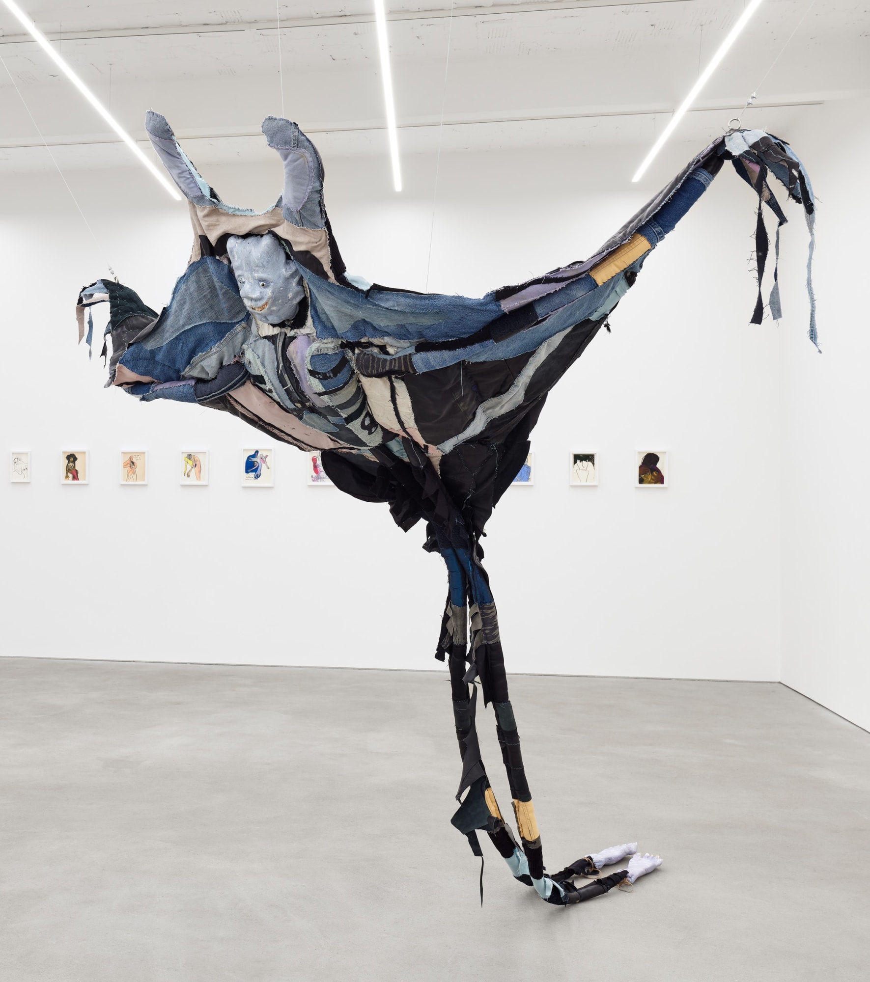 TAU LEWIS, CATHY JOSEFOWITZ exhibition view, Liminal States, Kraupa-Tuskany Zeidler, Berlin 2019-2020
