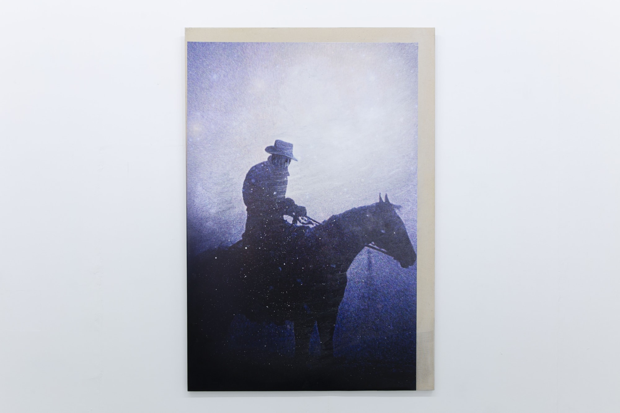 Max Boyla Rider On The Storm, 2021 Poster, Oil, Ink and Spray on Canvas 190 x 130 cm