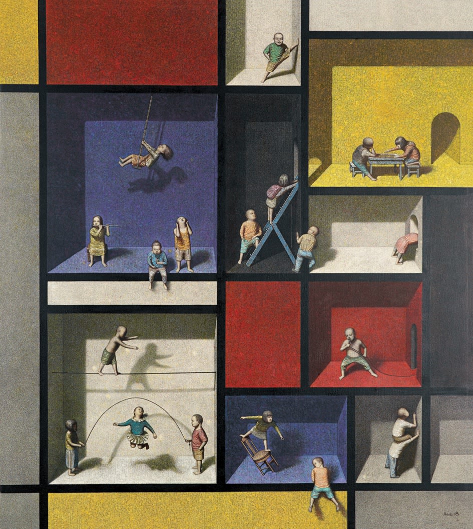 Liu Hong Wei, Mondrian's World, 2012