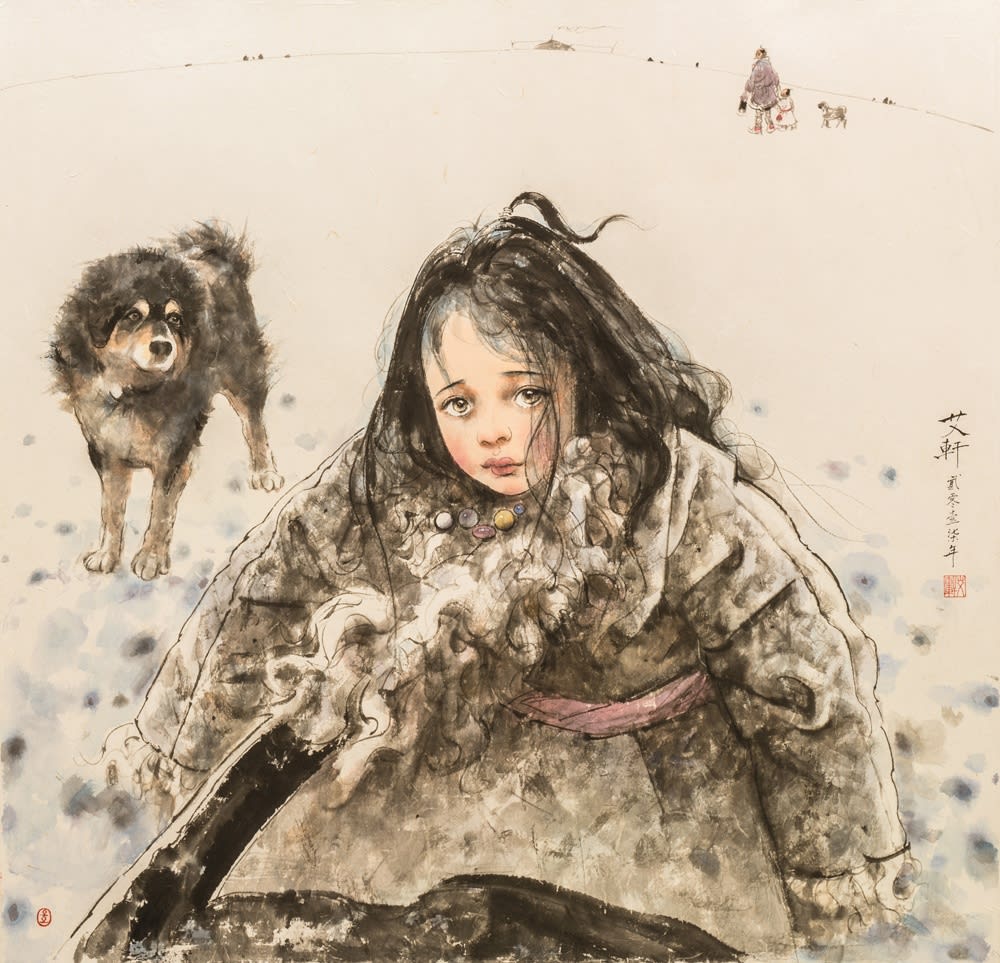 Ai Xuan, Early Winter at Waqie Village, 2017