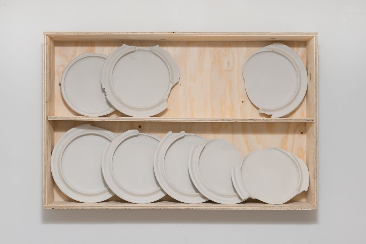 Corinne Felgate One for the fighters ♯1, 2014 Ceramics 55 x 85 x 12 cm (CF012)