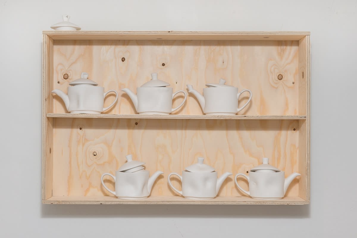 Corinne Felgate One for the touchy-feelers, 2014 Ceramics 55 x 85 x 12 cm (CF013)