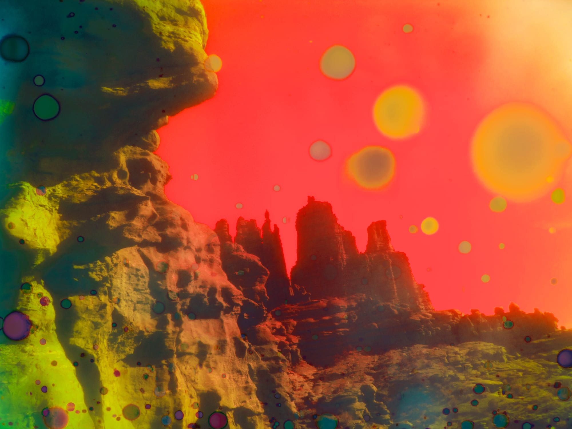 Kate Bellm Psychedelic Hills, Utah, 2014Printed on Hahnemühle Rag Photo Paper80 x 120 cmEdition 2 of 5 plus 2 AP