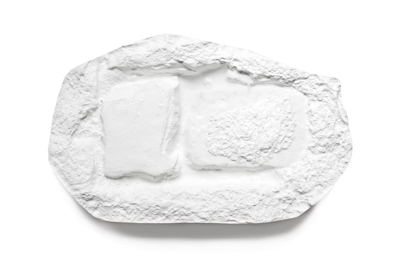 Polis (parapraxis), I, 2016 Plaster 47.4 x 29.5 x 7 cm