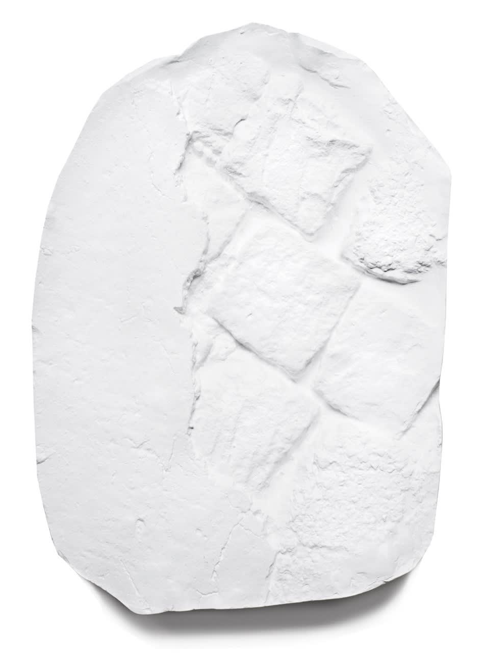 Polis (parapraxis), II, 2016 Plaster 47 x 32.5 x 7 cm