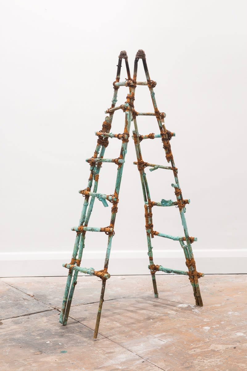 James Hillman Channel Runner, 2016 Bronze and steel 86 x 22.5 x 43 cm