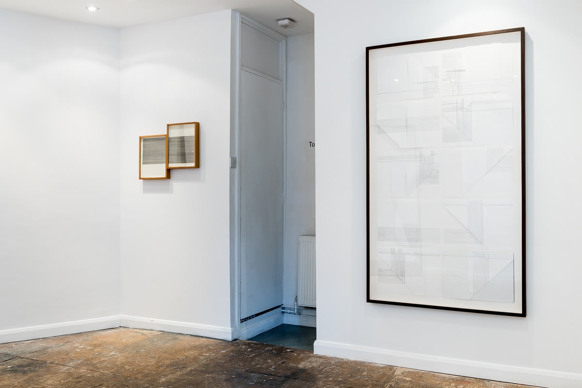 Install shot White Flag - Carla Chaim Upstairs