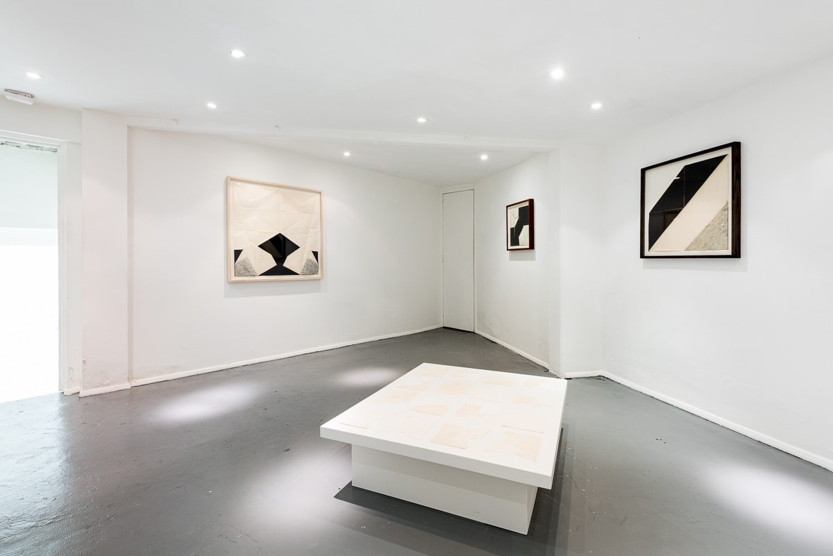 Install shot White Flag - Carla Chaim Downstairs