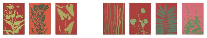 Mariana Serri Série Coral (Políptico), 2017 Oil and wax on canvas