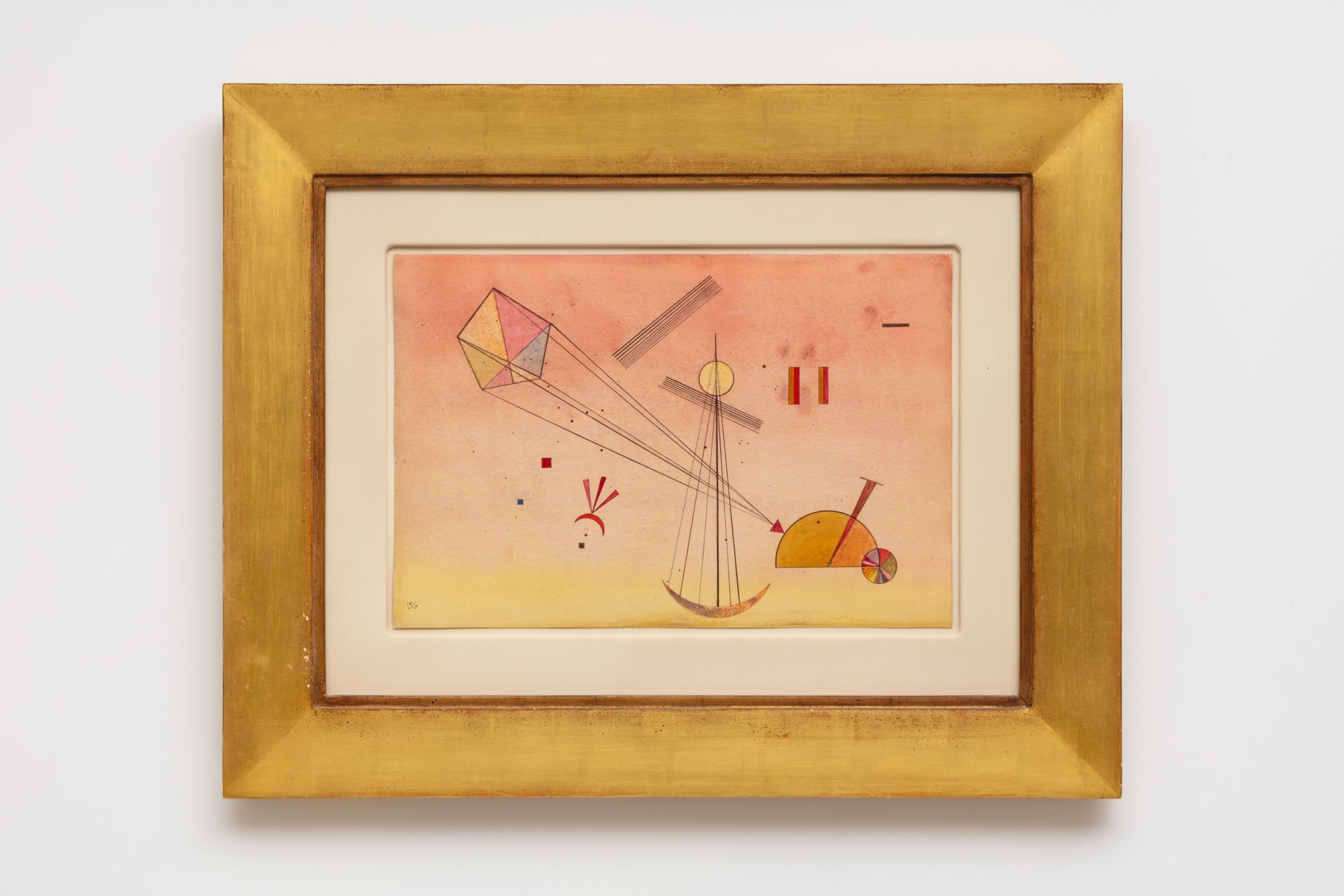 Wassily Kandinsky Leichte Bindung (Light Attachment), 1928 Watercolor and brush and ink on paper