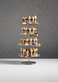 Rolf Sachs Amtschimmel, 2013 Stampholder, stamps, borosilicate glass