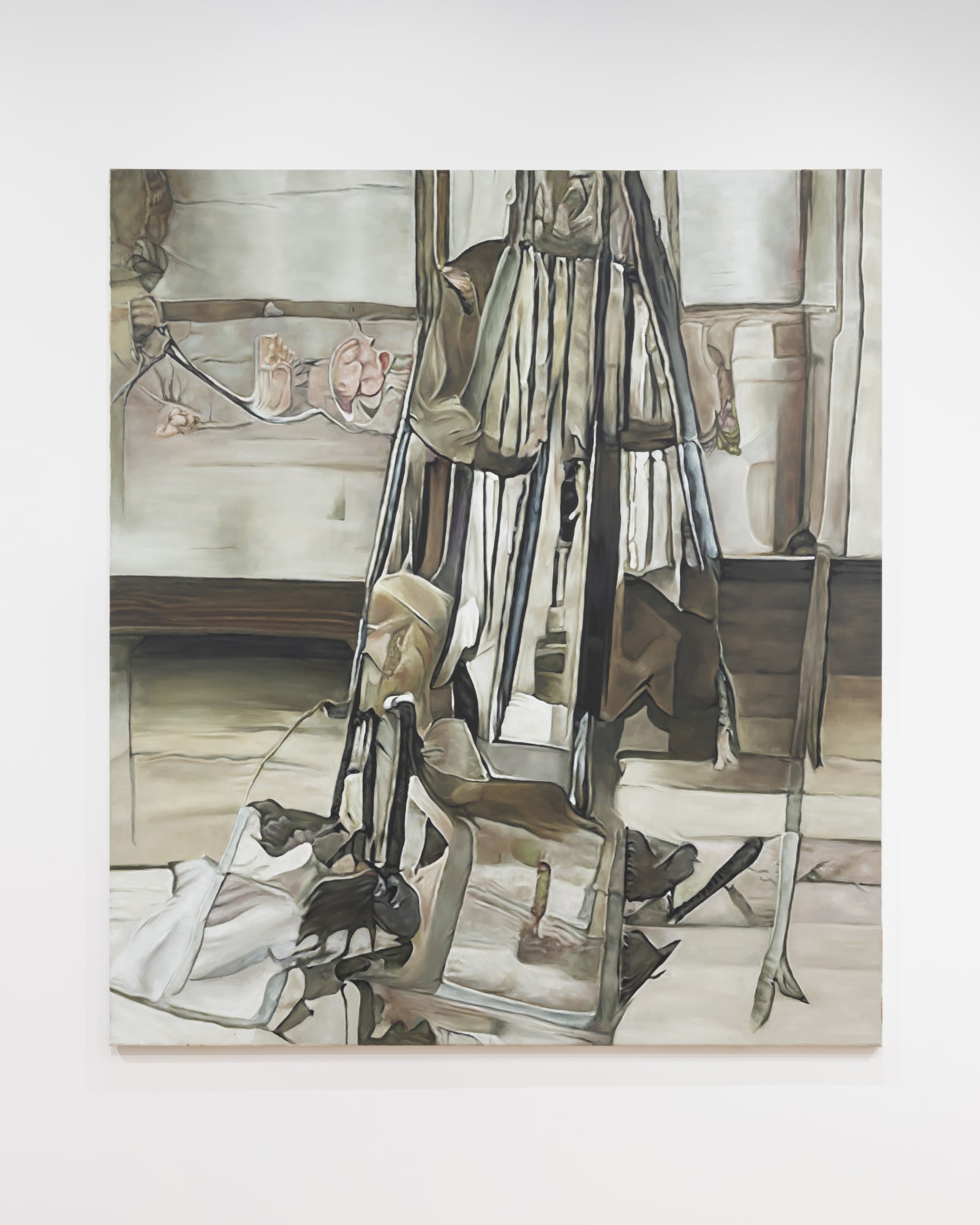 Emma Bjurström A set of five, 2022 Oil on canvas