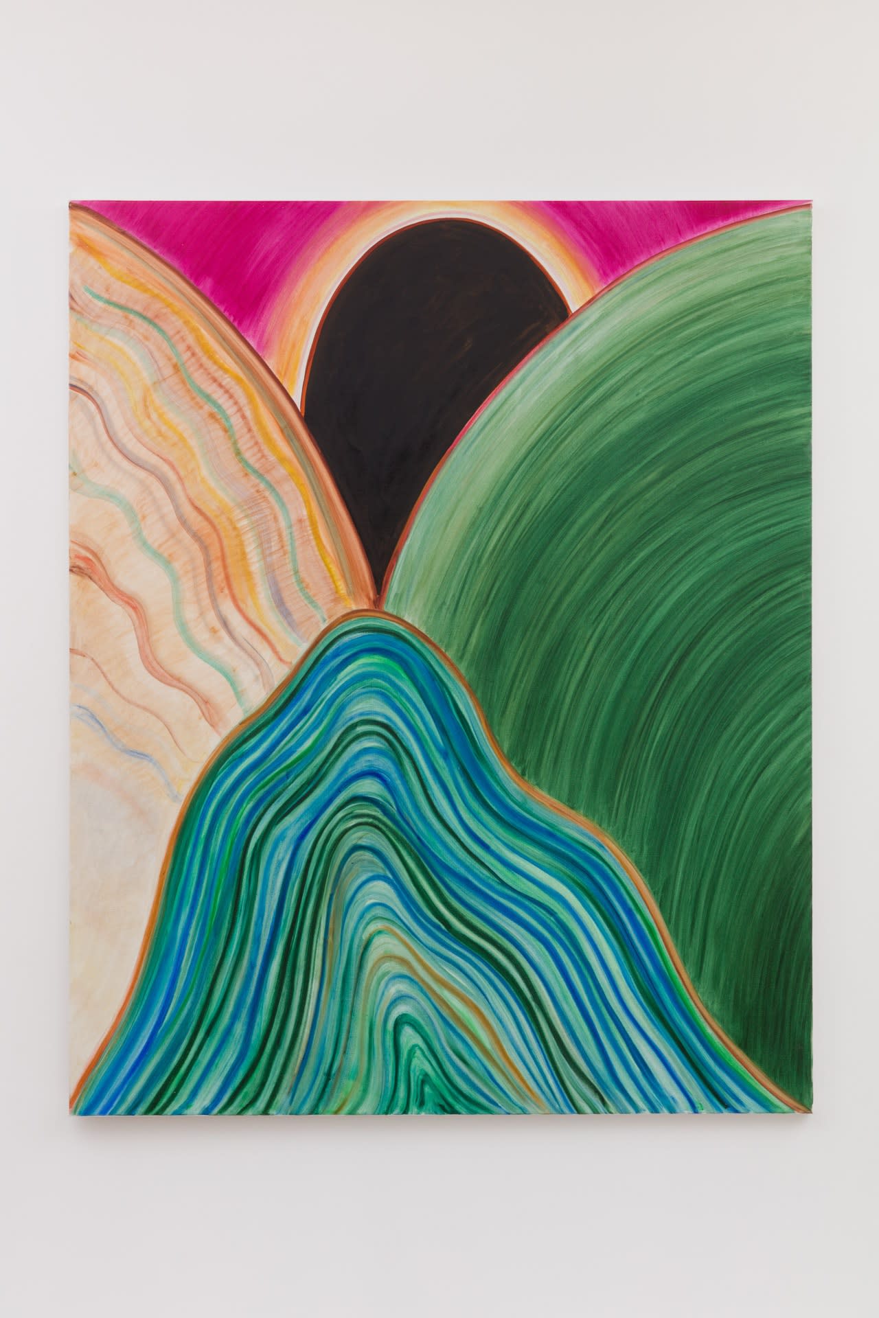 Tiago Mestre Eclipse, 2023 Oil on canvas