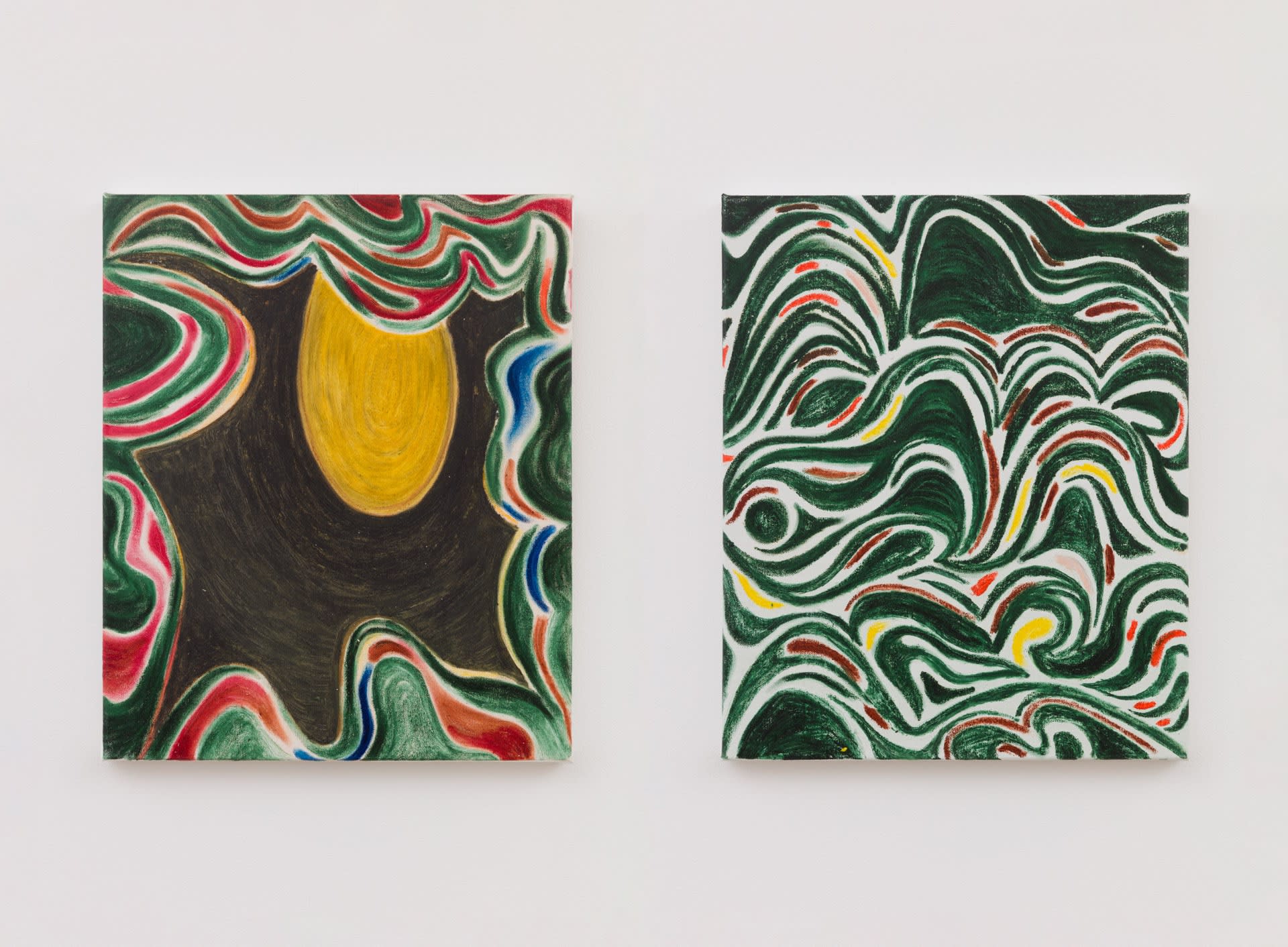 Tiago Mestre Grotta with sun, 2023 Oil on canvas