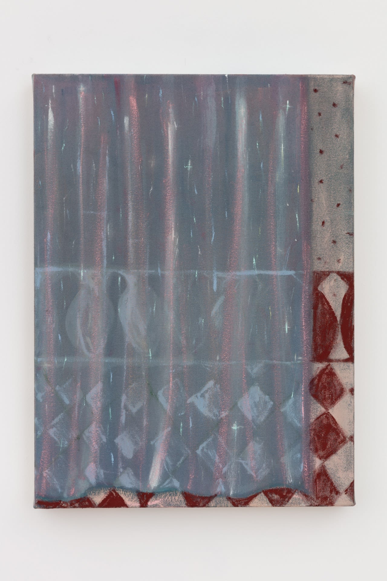 Pippa El-Kadhi Brown Veil After Midnight, 2023 Oil on canvas