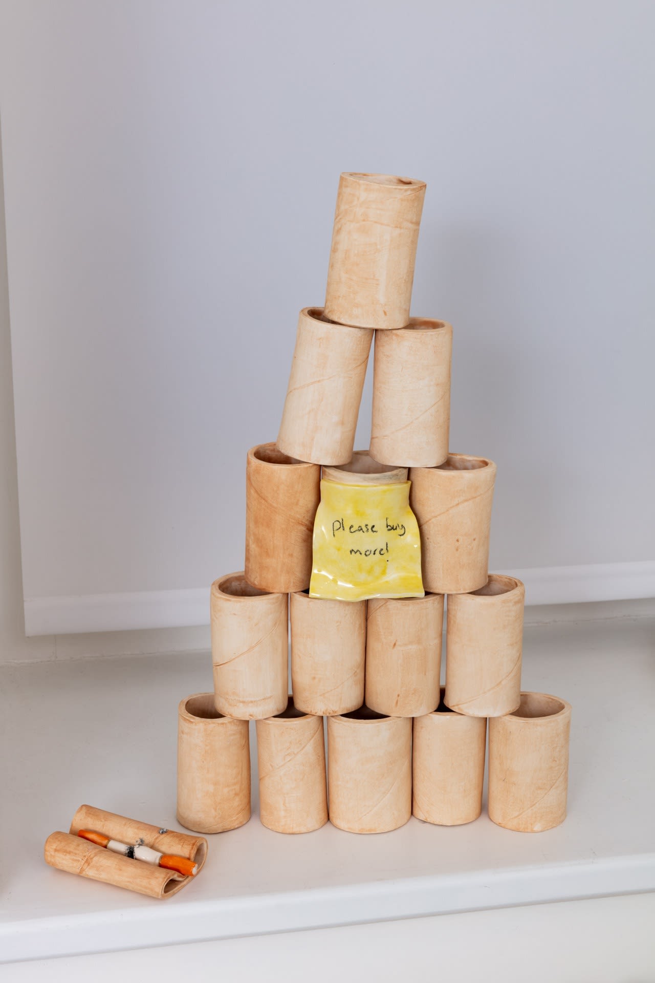 Alma Berrow Please buy more, 2023 Earthenware