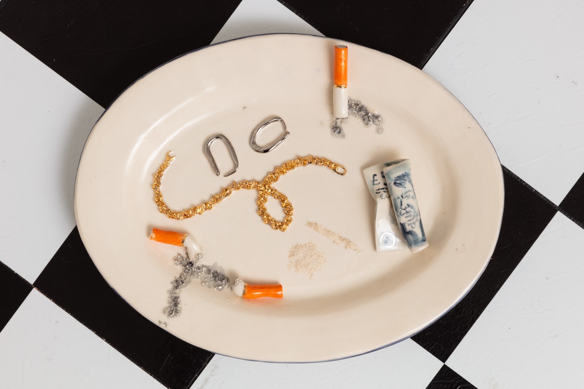 Alma Berrow Long day at the office, 2024 Earthenware