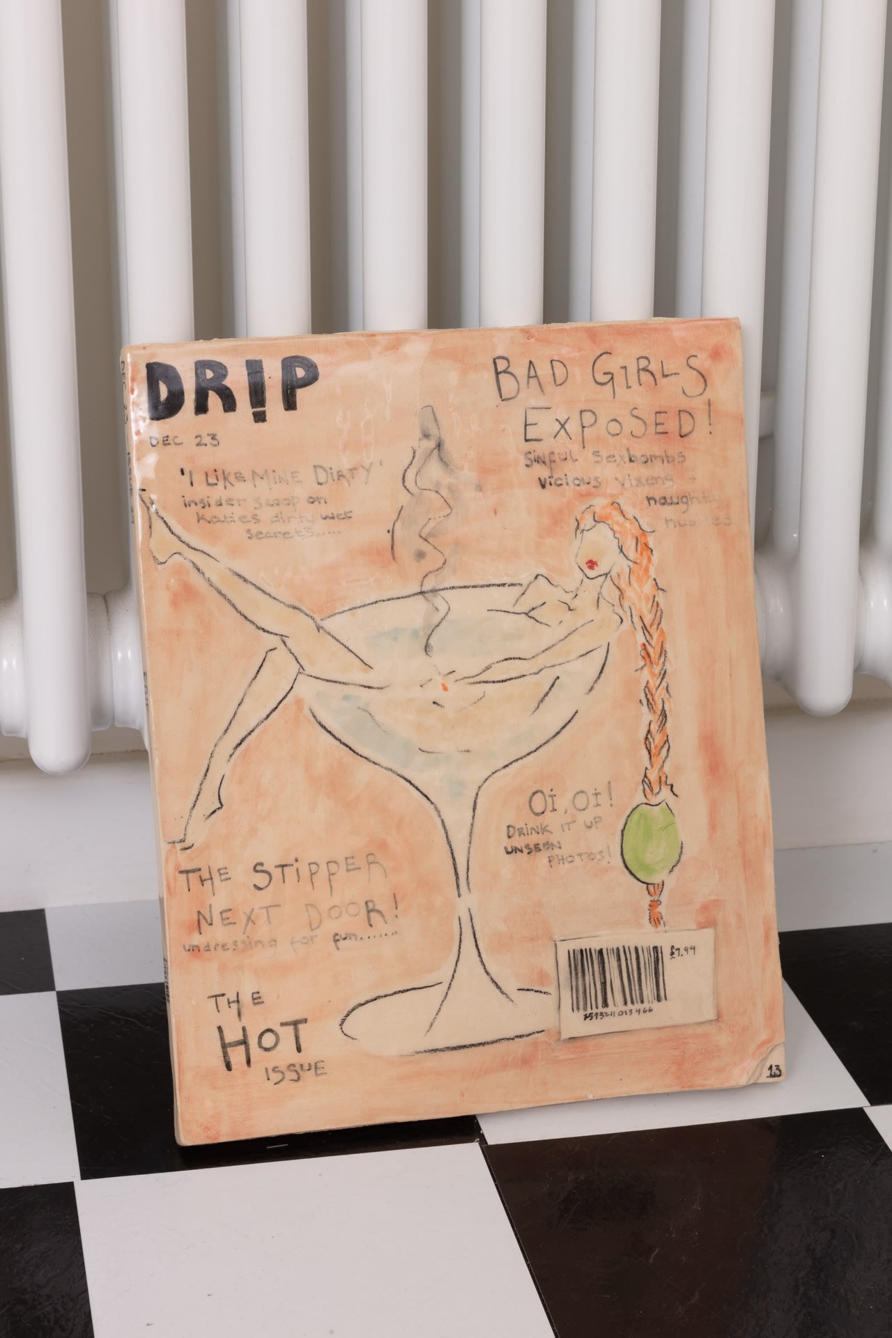 Alma Berrow Wet Christmas, 2023 Earthenware