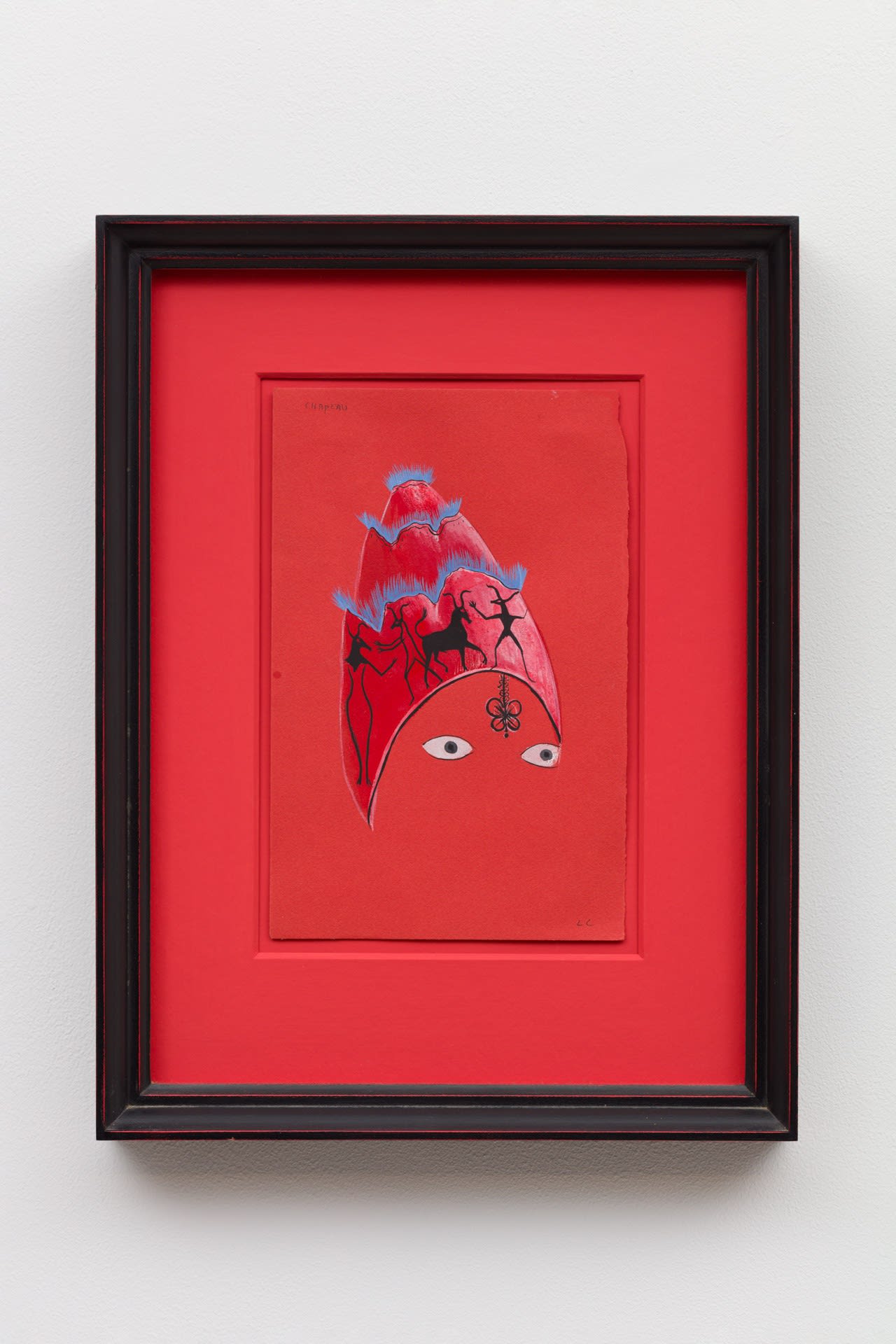 Leonora Carrington Chapeau rouge, c. 1955 Gouache on paper