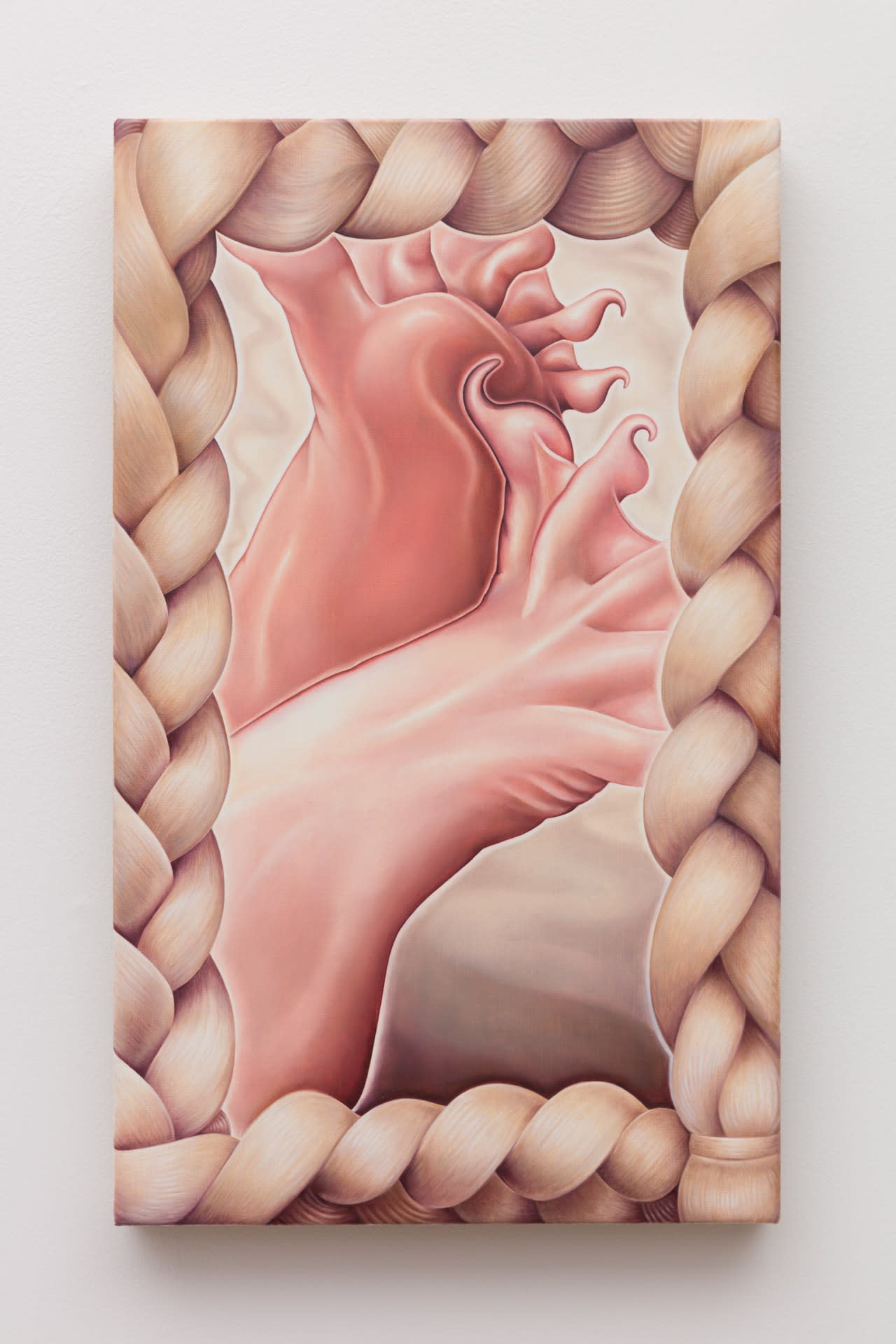 Ariane Hughes Foot phobic (but suck my toes tho), 2023 Oil on linen