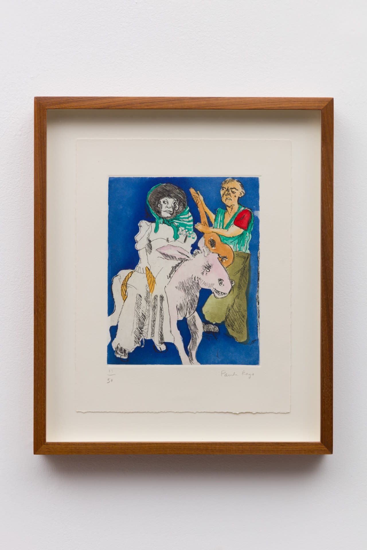 Paula Rego Girl With Goat's Feet I, 2012 Etching and aquatint