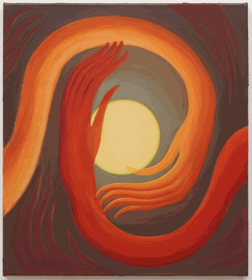 Paula Turmina Sattelized rotation, 2023 Oil on canvas