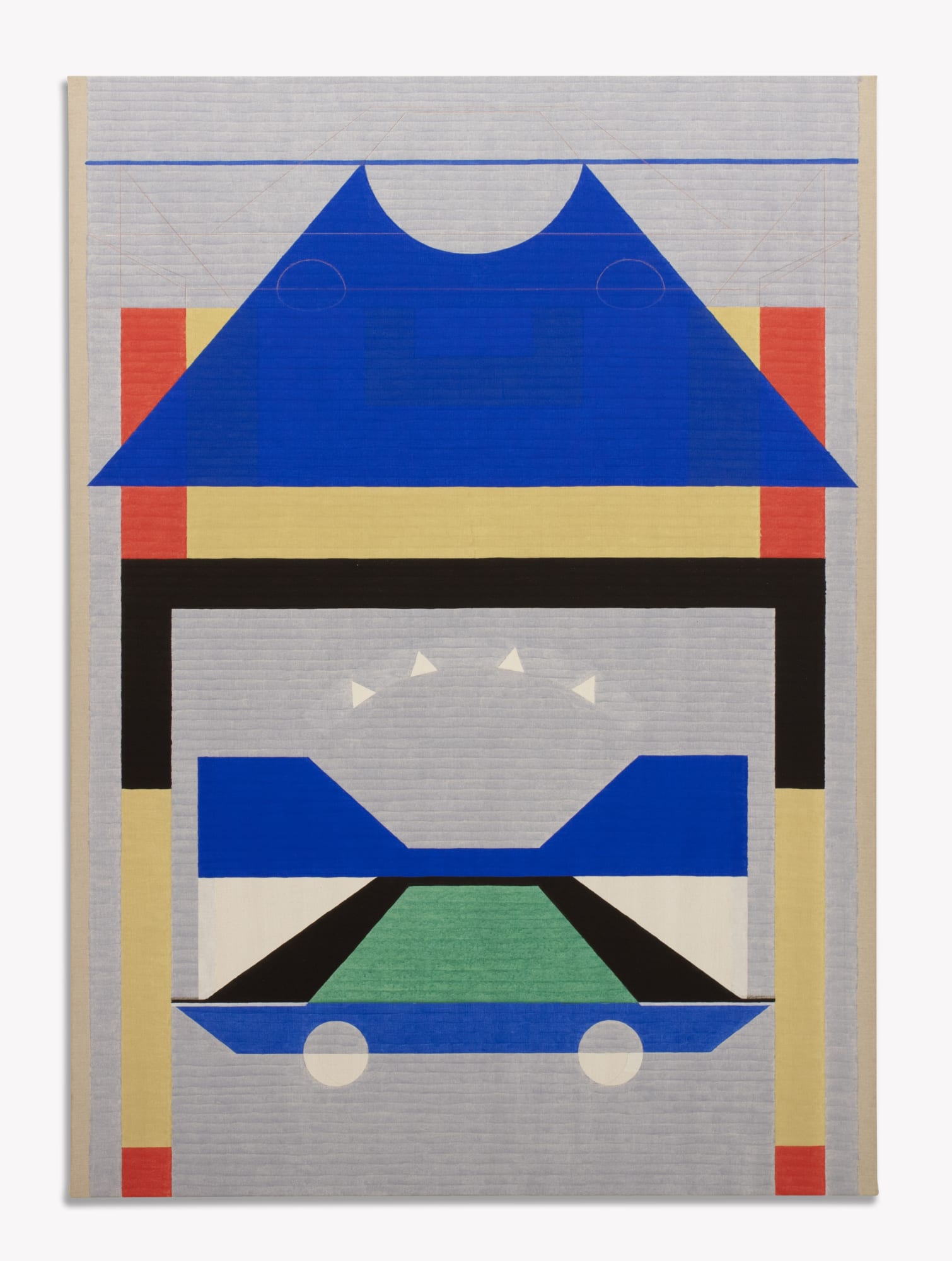 André Ricardo Untitled, 2024 Egg tempera on linen