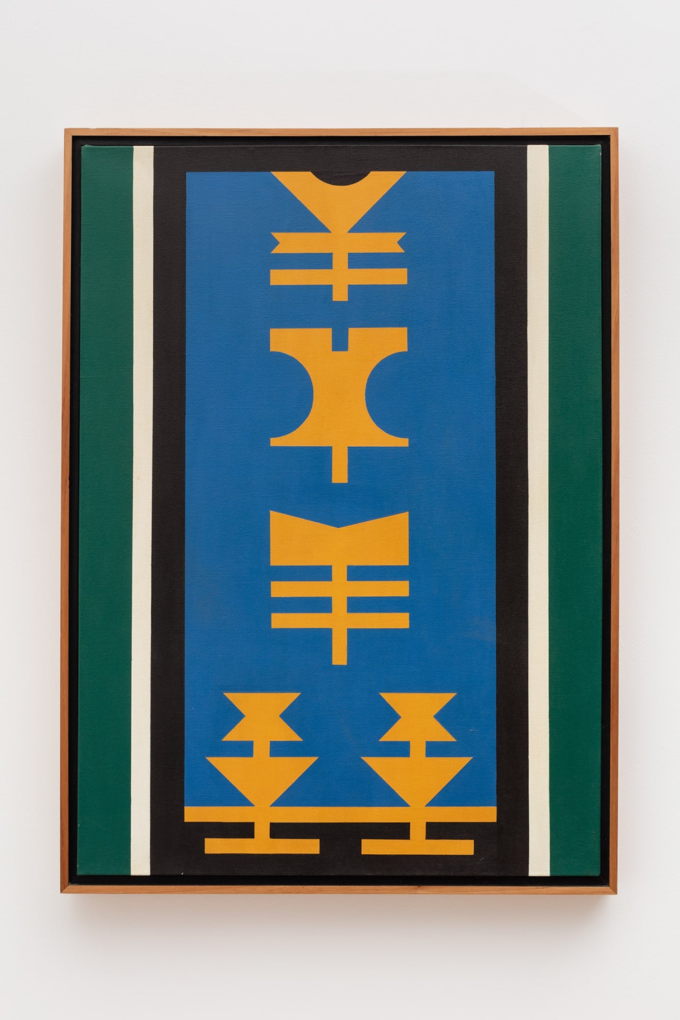 Rubem Valentim Emblema-80, 1980 Acrylic on canvas