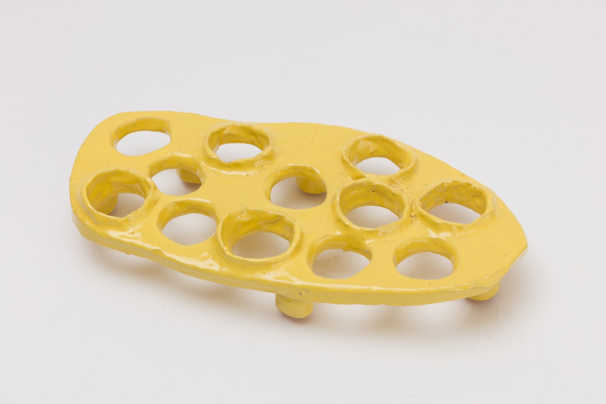 Francesca Anfossi Egg Basket, 2024 Glazed stoneware