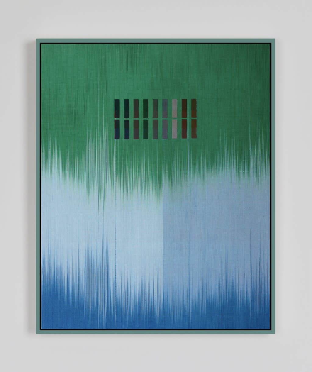 Ptolemy Mann Alqa (Emerald Cyan), 2023 Textile