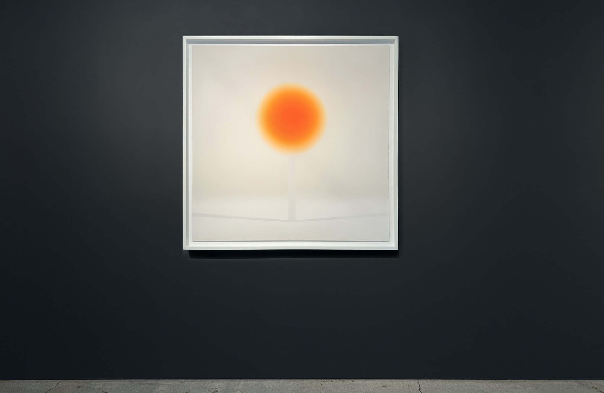 Untitled (the Orange Lens) by Helen Pashgian