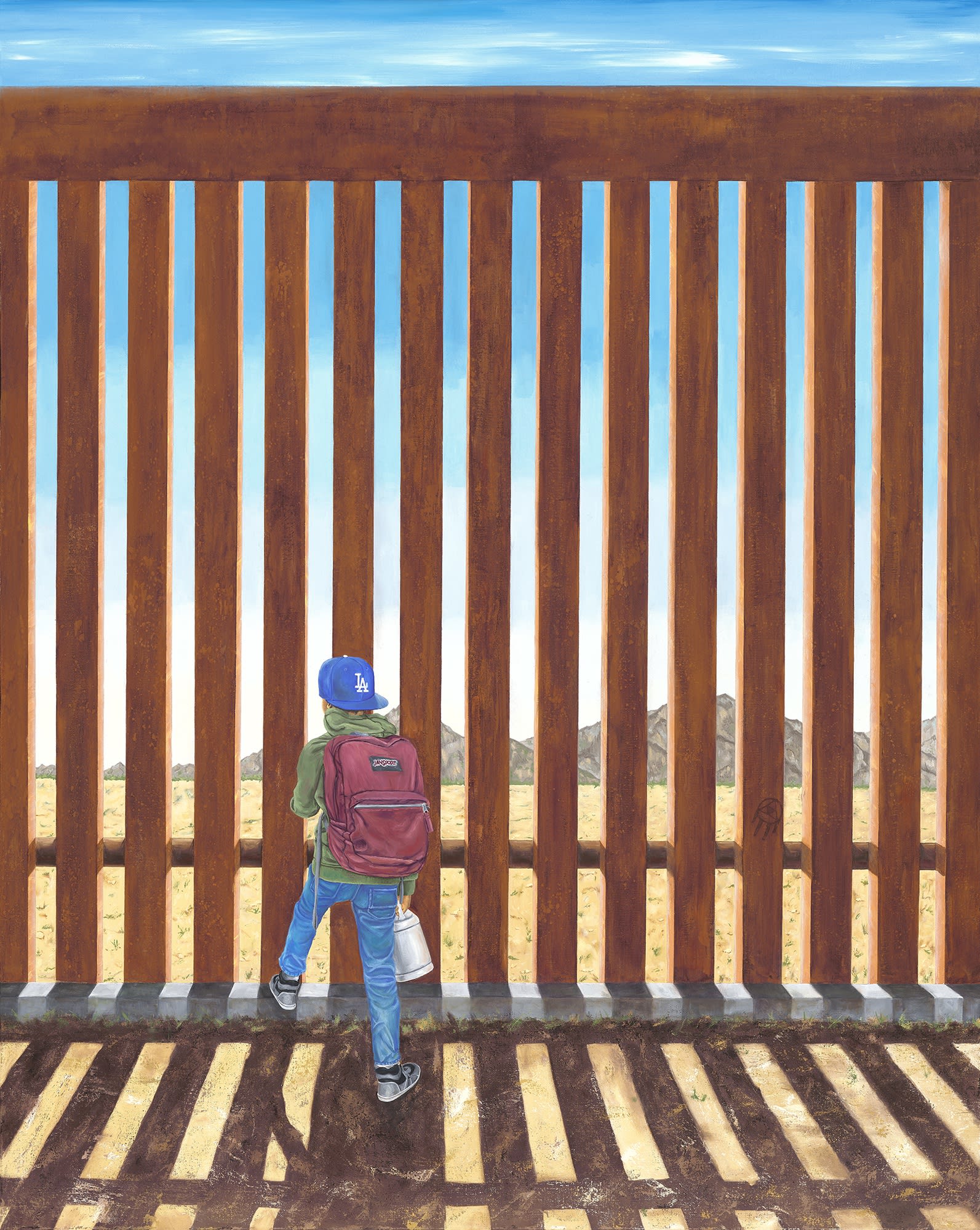Eric Almanza The New Huddled Masses Yearning to Breathe Free, 2021