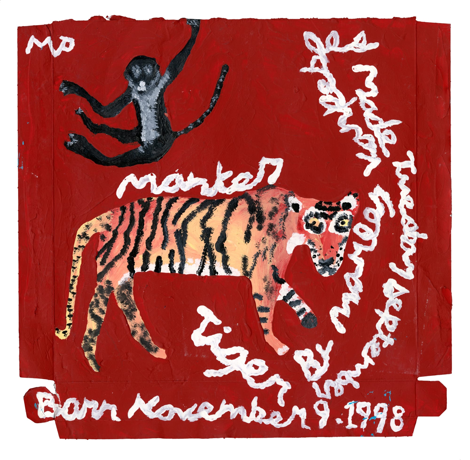 MARLEY VAN PEEBLES Monkey and Tiger , 2021