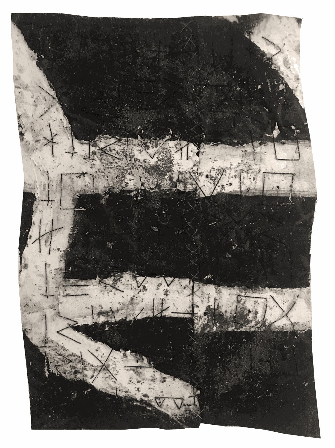 Joy Ray, Artifact (palimpsest) - 2019