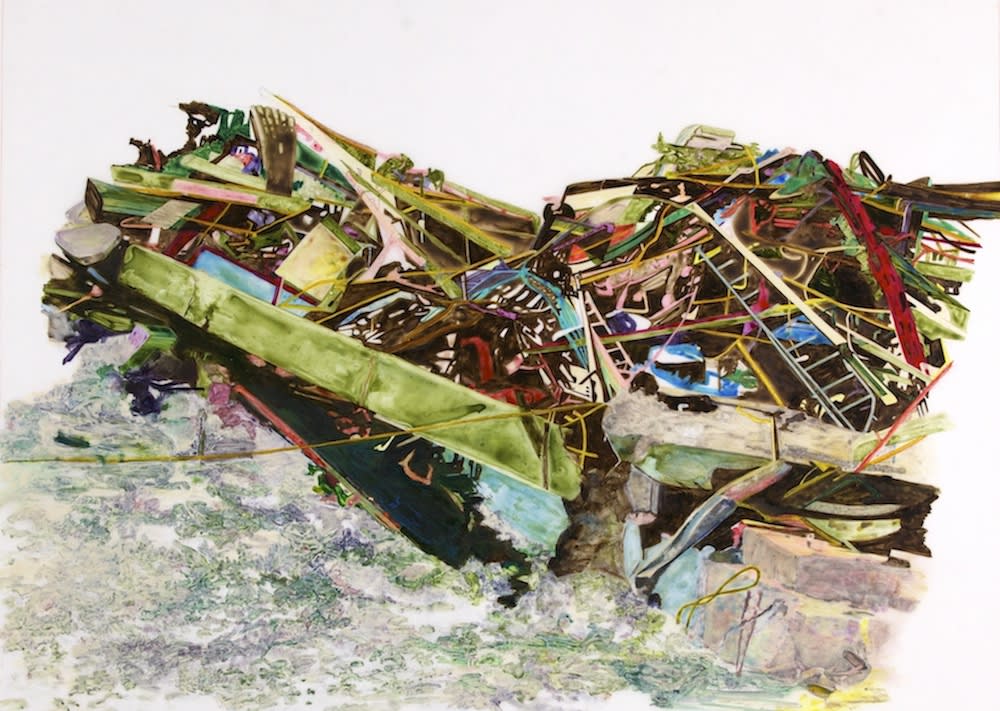 Nadege Monchera Baer, And Then - 2015