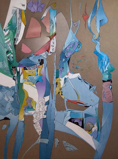 Carol Sears, Untitled Jigsaw #9 - 2017