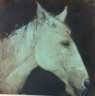 Kim Kimbro, Green Horse Study - 2017