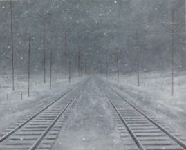 Theodore Svenningsen, Track on a Winter Day - 2017