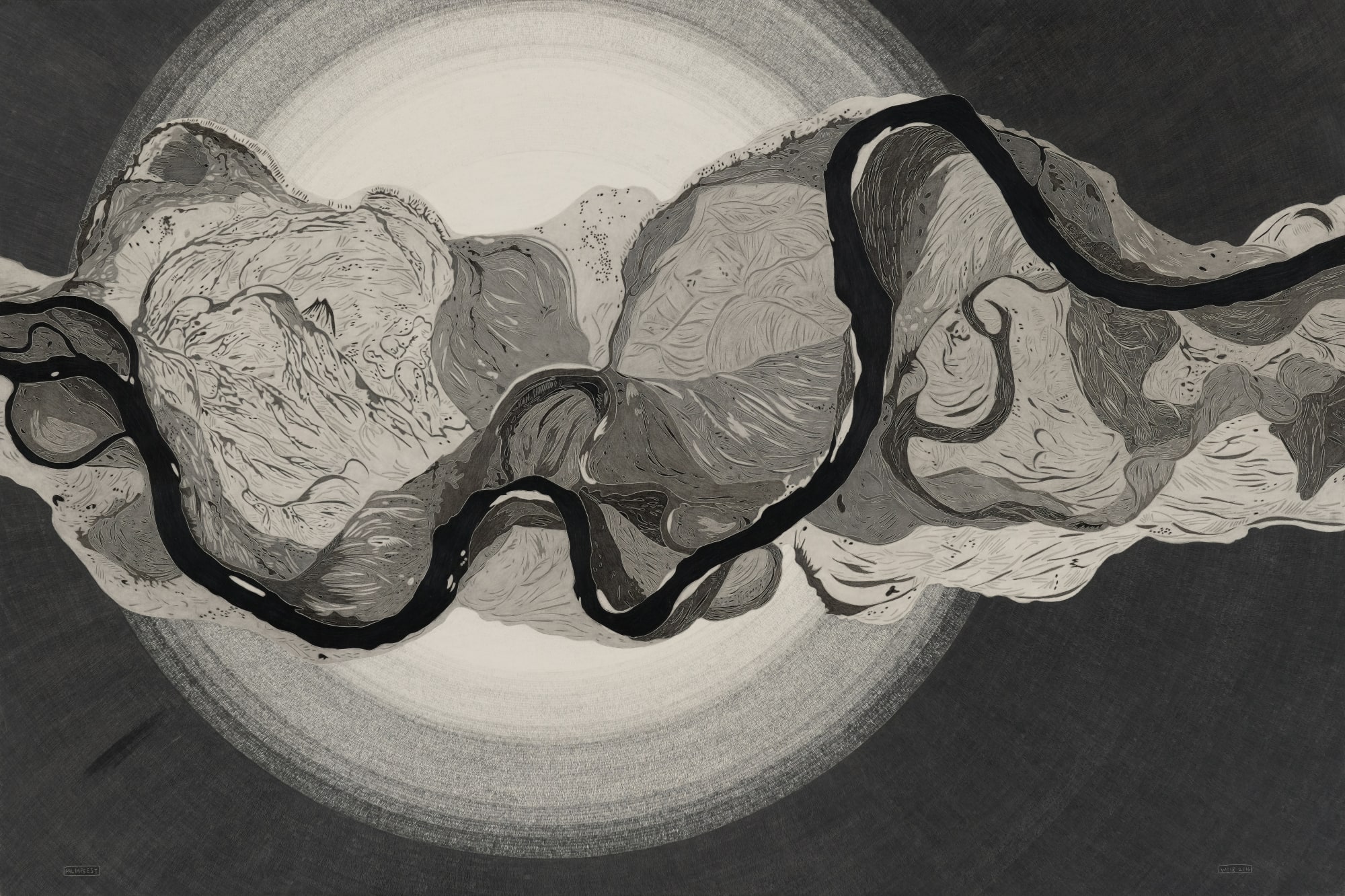 Christine Weir, Palimpsest - 2017