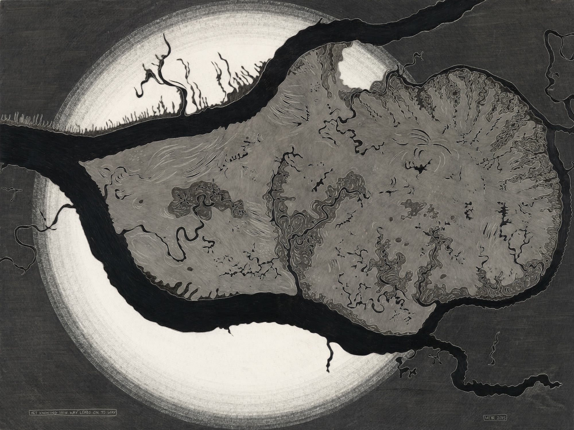 Christine Weir, Yet Knowing How Way Leads On to Way - 2017