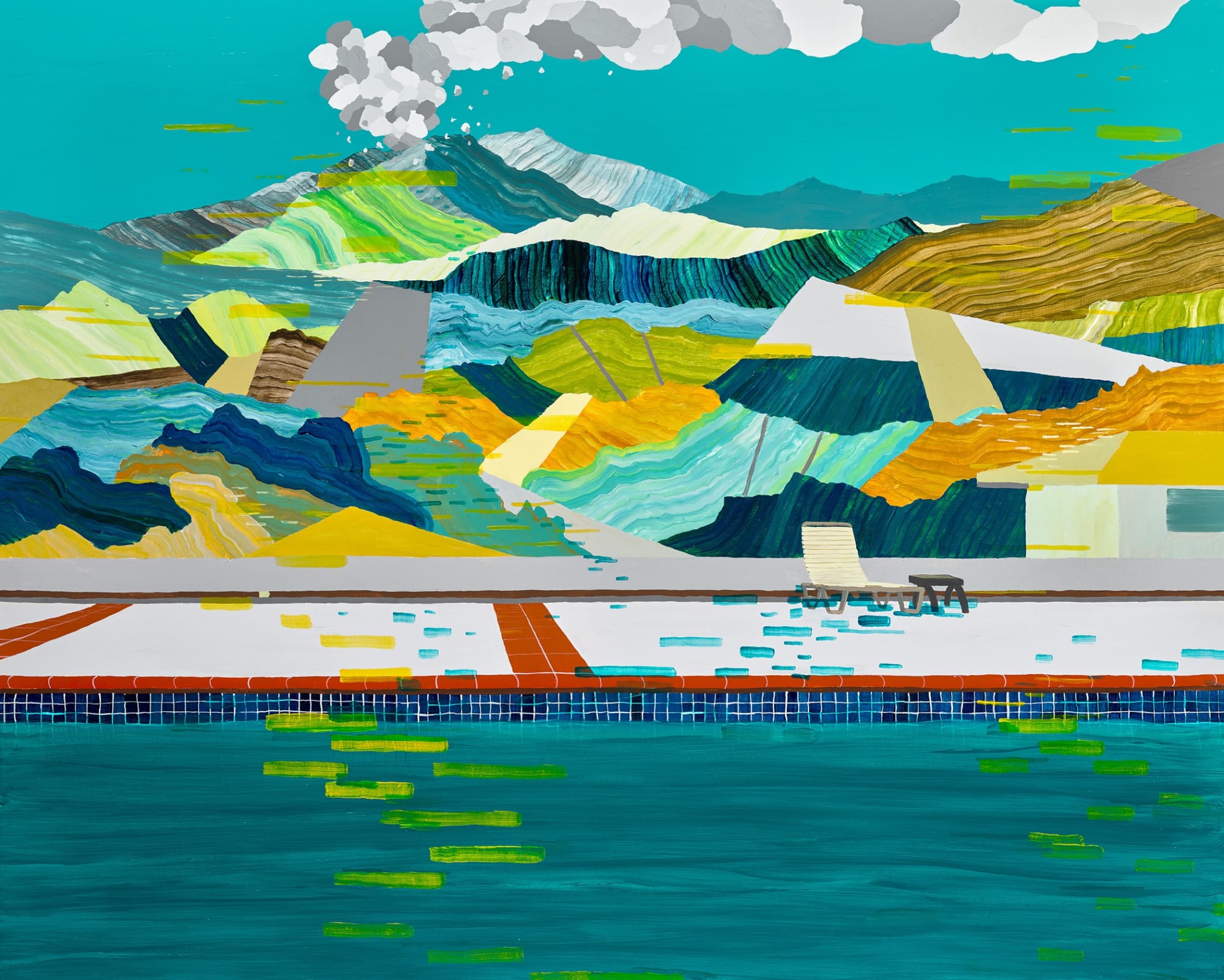 Ryan Molenkamp, Soufriere hills Volcano Montserrat (Fear of Volcanoes 94) - 2017