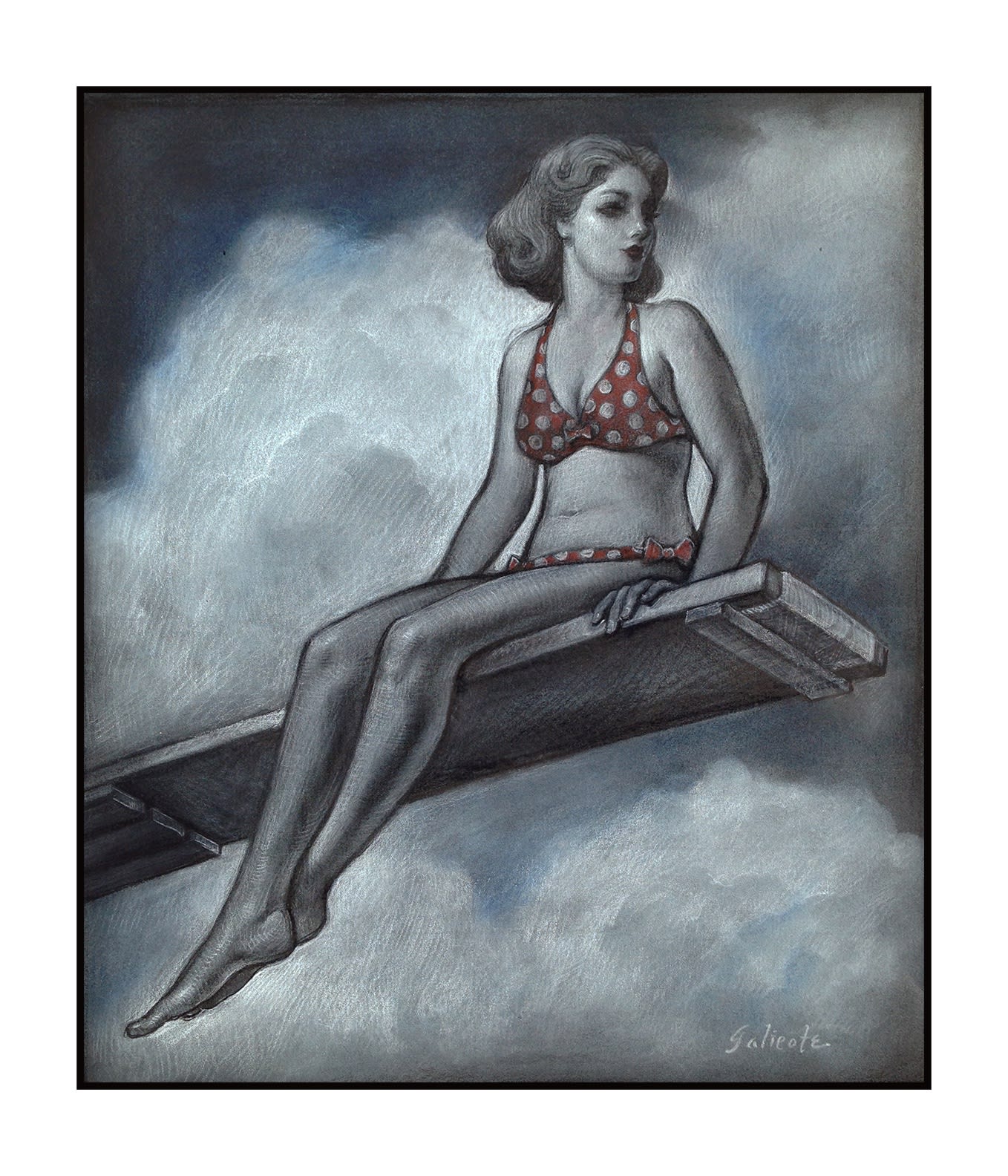 Danny Galieote, High On Summertime (study) - 2015