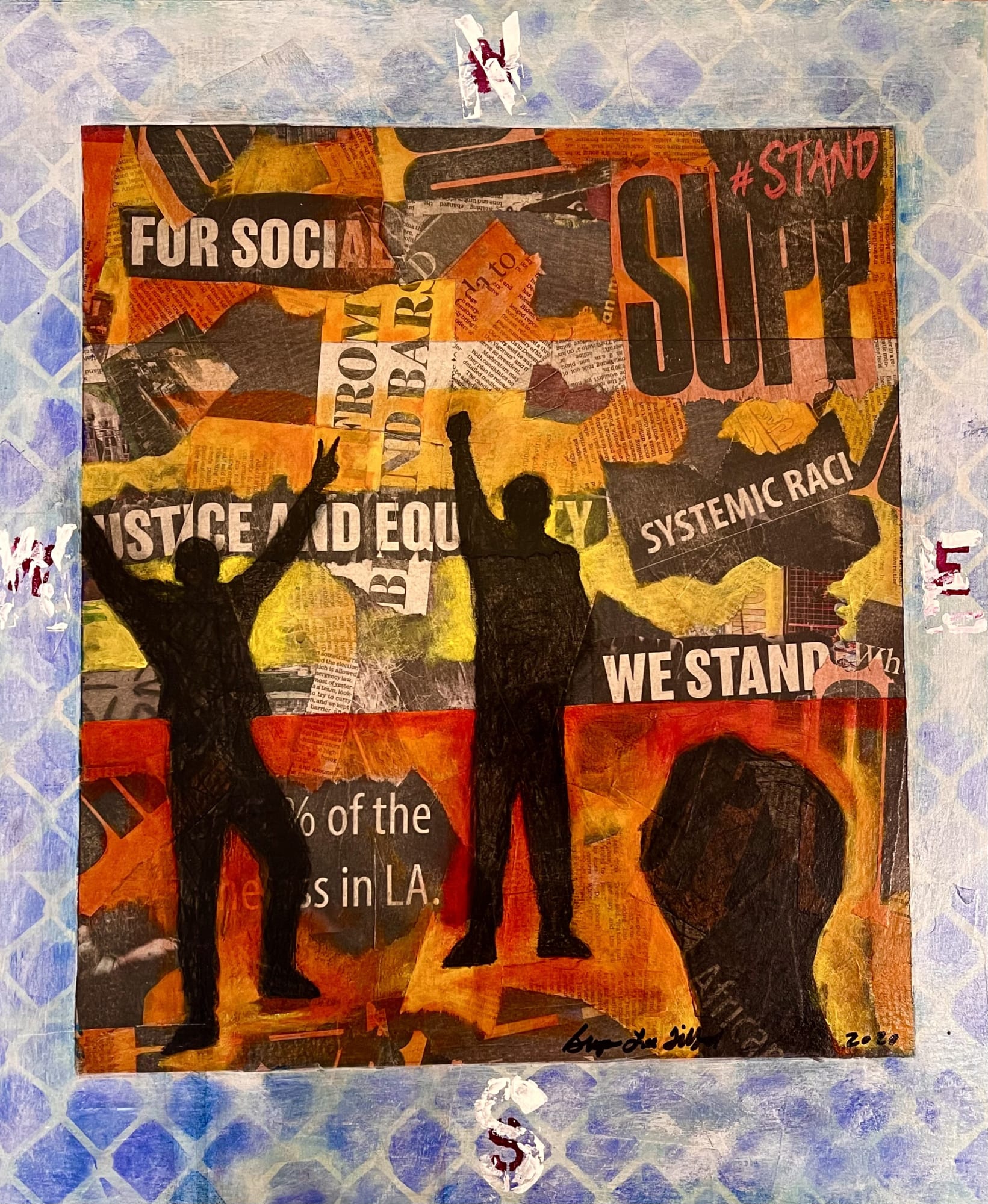 Bryan Lee Tilford, United We Stand, 2020