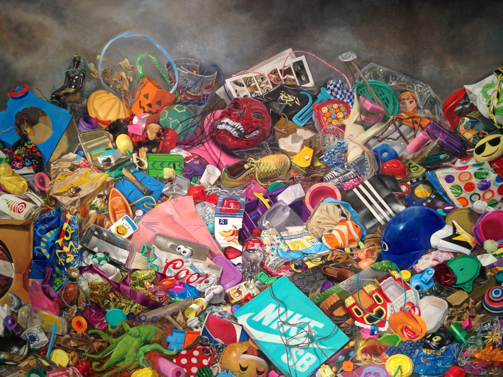 Constance Mallison, Still Life in a Landscape, 2018
