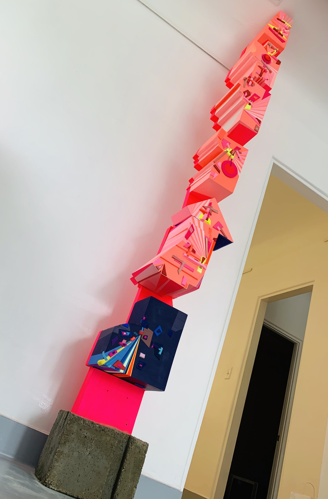 Mela M, Escape from Retrograde Through a Shape Shifting Space Elevator with Abstract Quantum Enhancements, 2020