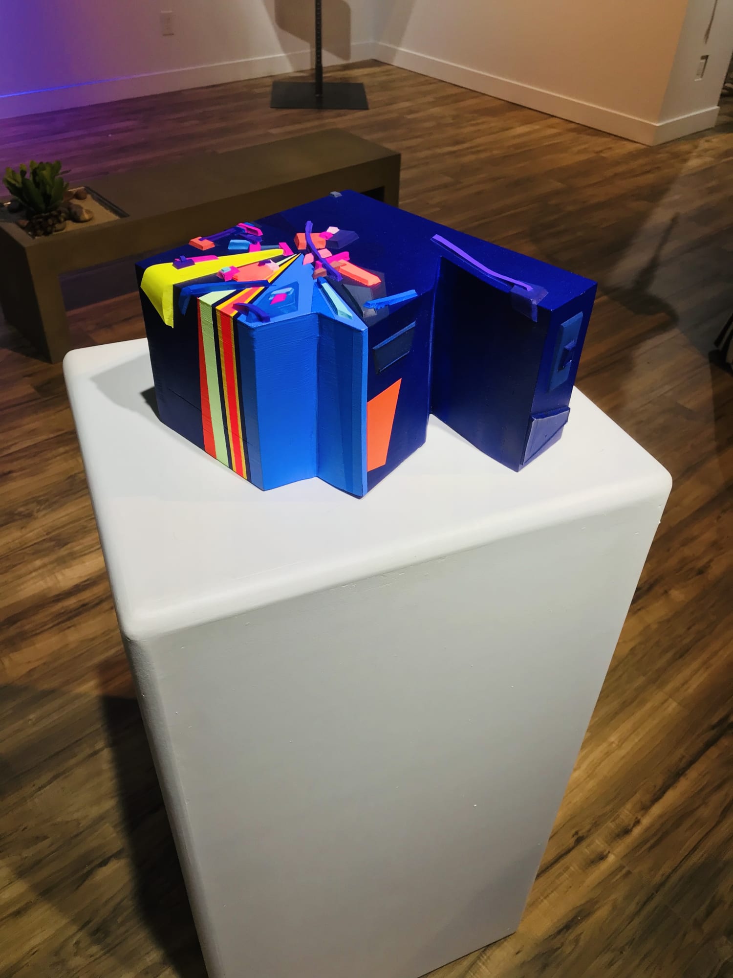 Mela M, Prismatic Home of the New Uncommon Era with Bridges over the Purple Void no 4, 2019