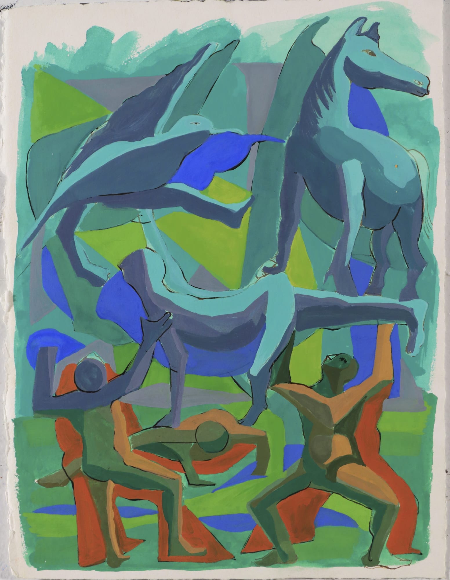 Hagop Najarian, Love Of The Common People #3, 2021