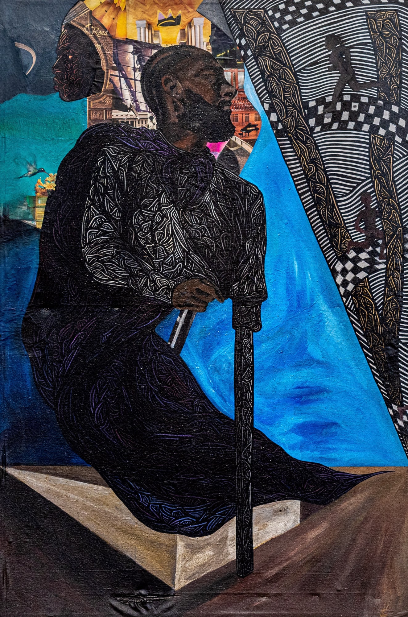 Stephen Lowe, The Marathon Continues, 2021