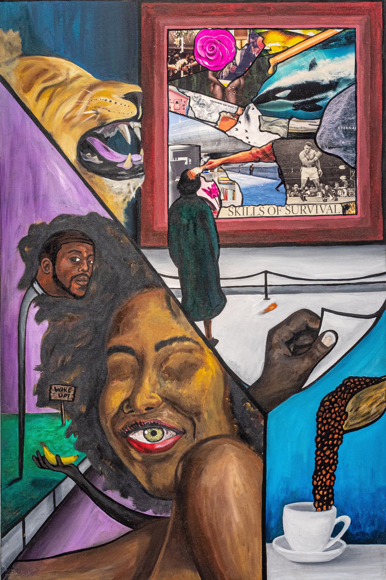 Stephen Lowe, Wake Up King II, 2019