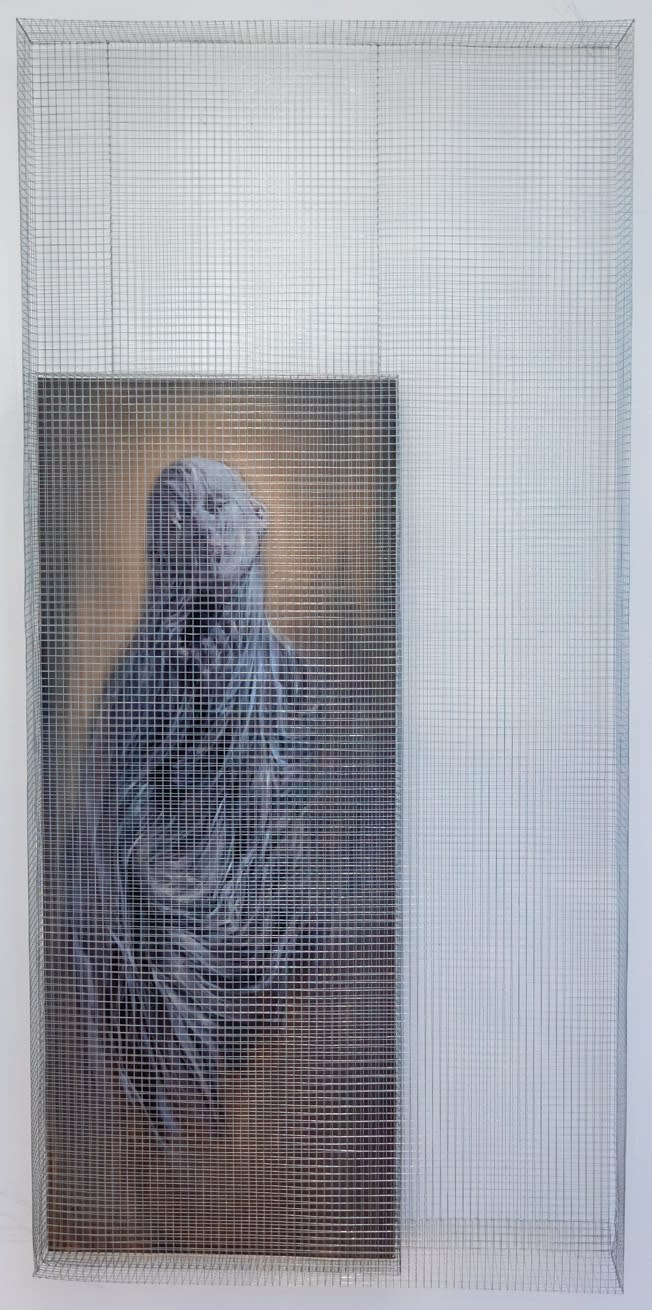 Kyong Boon Oh, Worship - In veil 1, 2021-2022